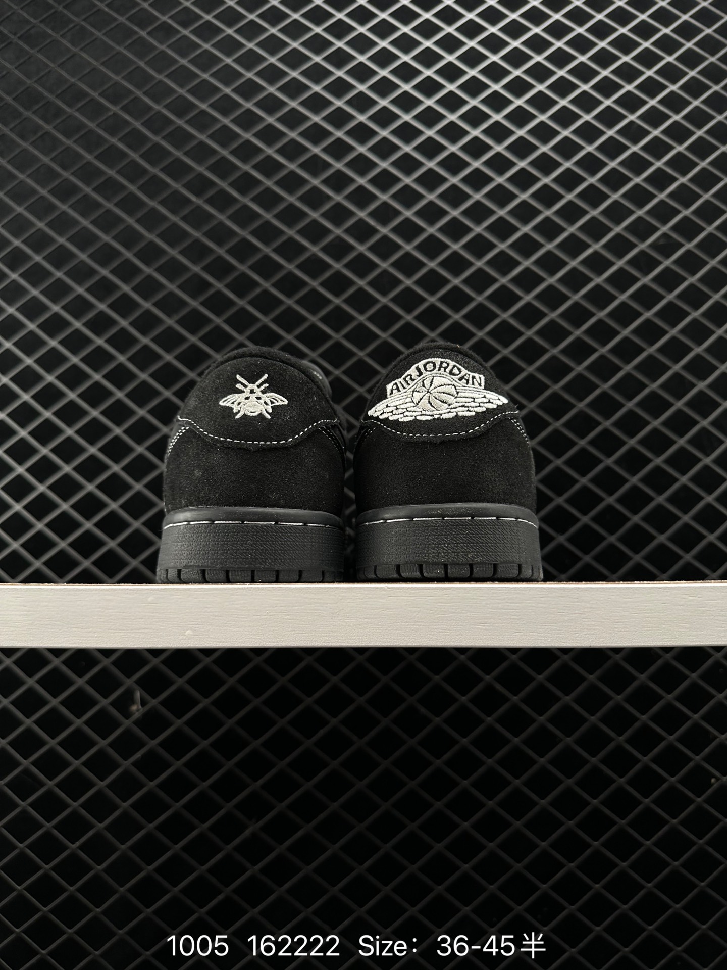 fragment design x Travis Scott x Nike Air Jordan 1 Low OG SP”Black/Green Toe“